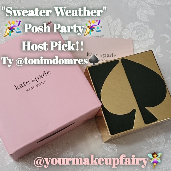 ●FIRM●Kate Spade NY X Lenox "Spade Street" Keepsake Box, Green/Gold - Picture 4 of 10